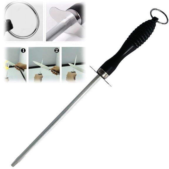 Knife Sharpener Rod Durable Grinder With Handle Sharpening Blade Kitchen Tool