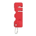 thumbnail image 1 of Knife Sharpener, Scissors Sharpener, Portable Pocket Knife Sharpener with Keychain, Outdoor Fishing Hook Sharpener Tool Compact and Easy to Use Without Oil, 1 of 7