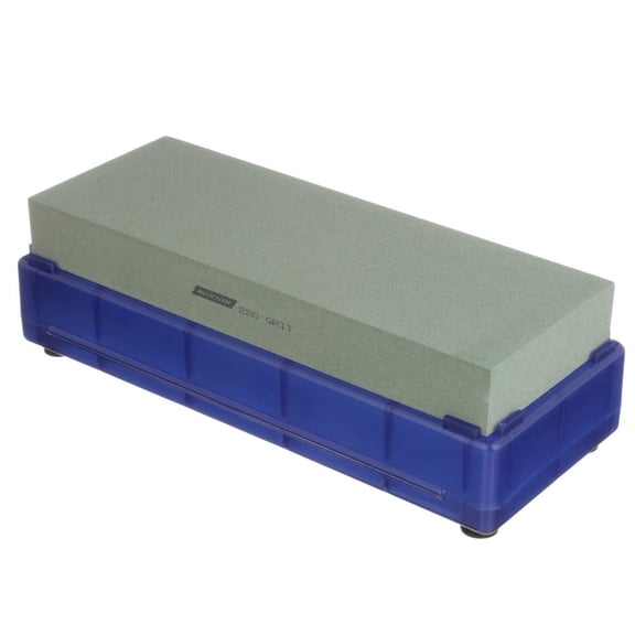 Knife Sharpener Whetstone - Japanese Knife Sharpening Stone with 220 Grit Stone and Sharpening Stone Holder