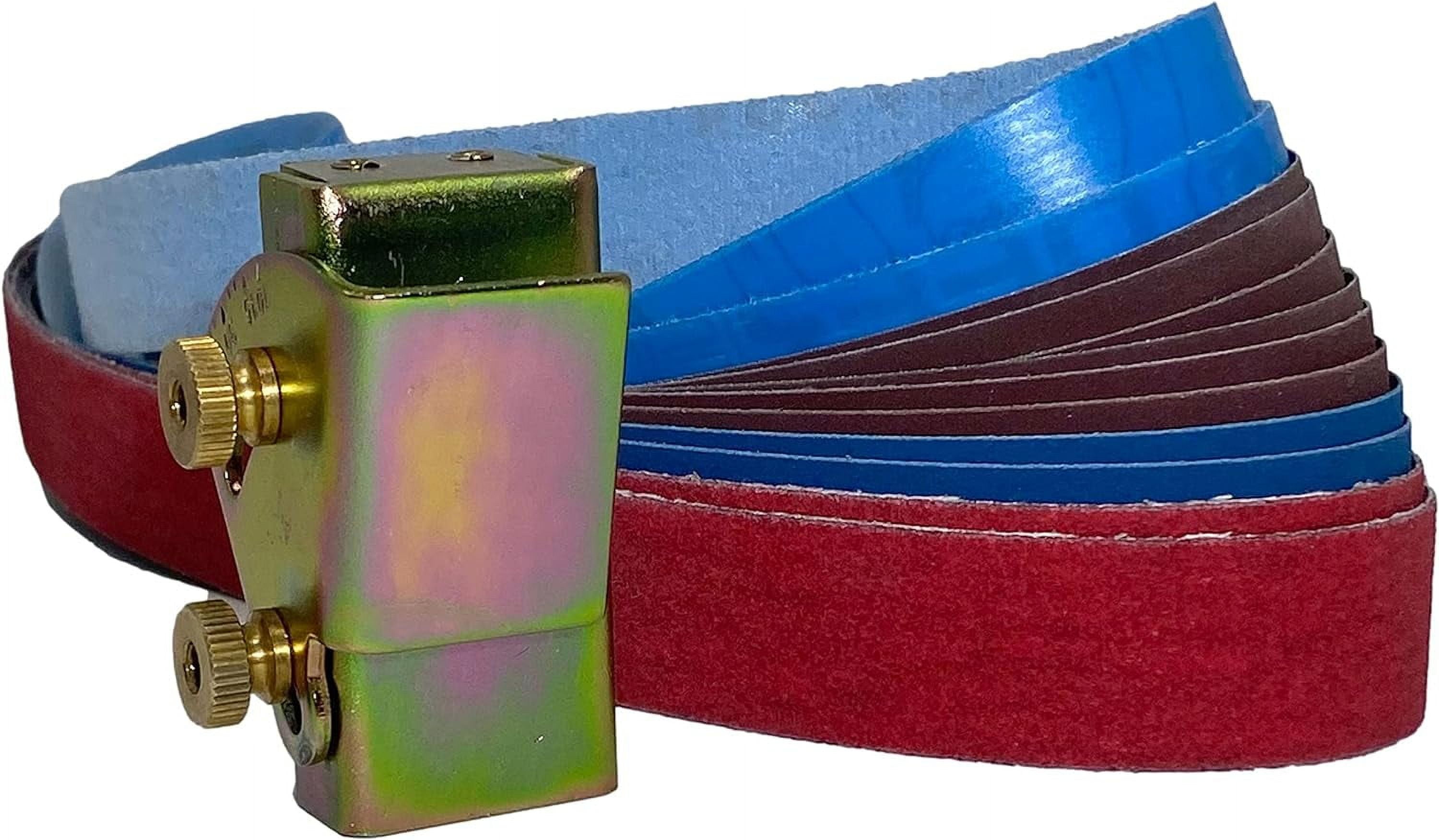 Knife Sharpening (Away) Angle Fits 1X30 Belt Sander With Assorted 6