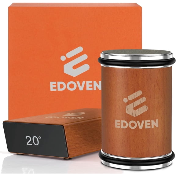 Knife ener Tool Rolling Knife ener Kit with Diamond & Ceramic Discs, Magnetic 15 & 20 Angle Guide, Manual Kitchen Knife ener for Steel Knives, Ideal Gift