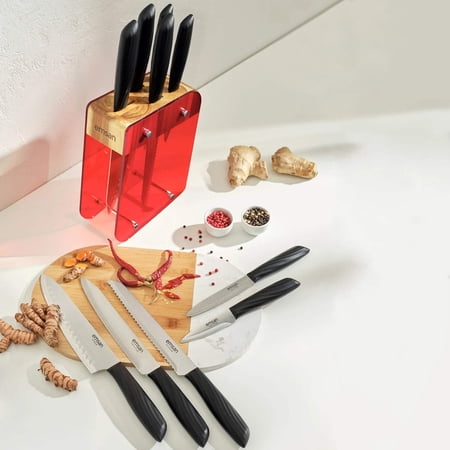 Knife set, 6 pieces German Stainless Steel