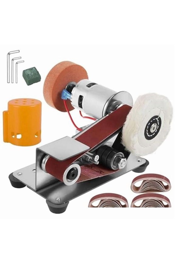 Knife sharpening artifact small knife sharpener multi-function mini sanding machine  fixed angle grinder DIY desktop home
