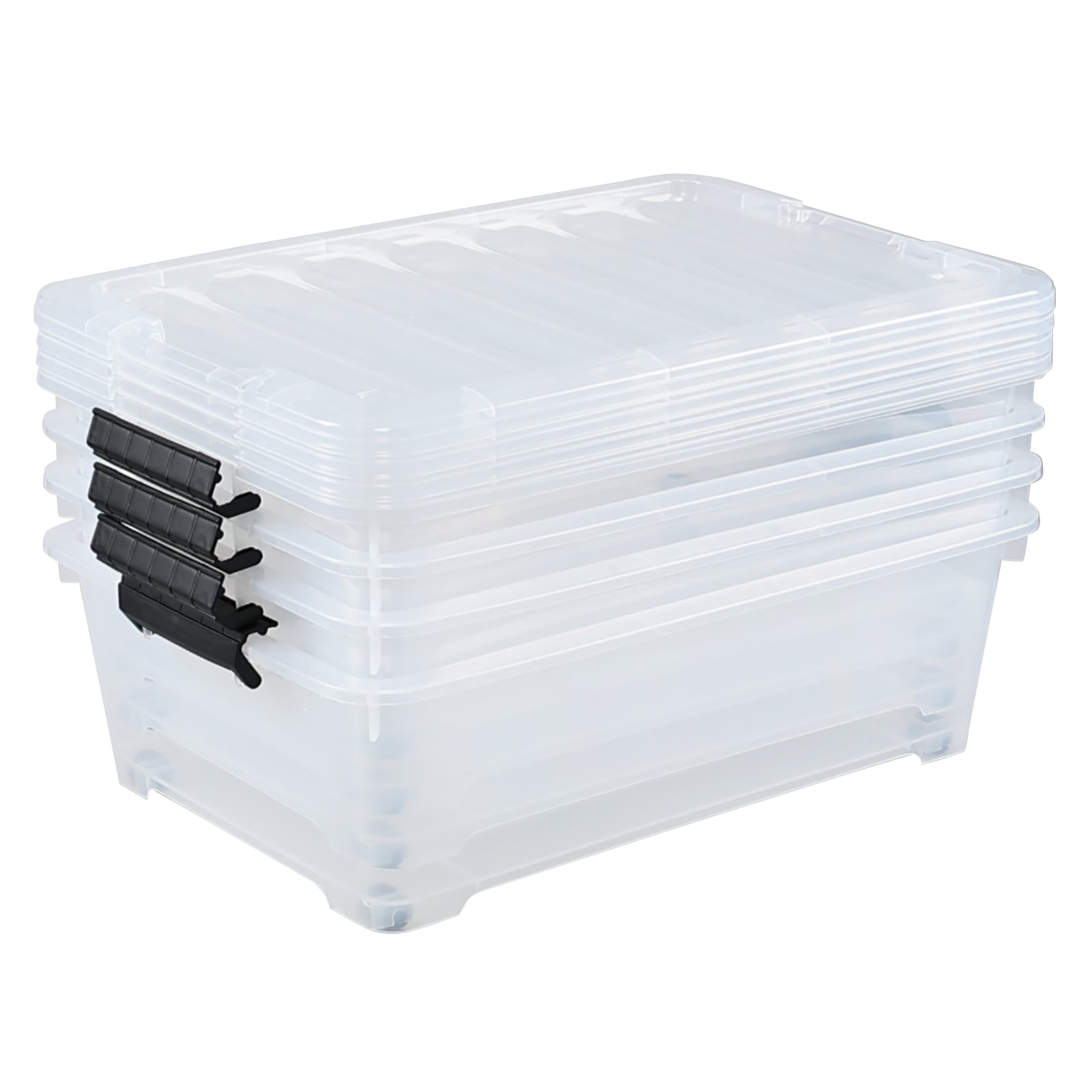 2 piece fish boxes plastic reusable nestable Meiho Case Reversible 145