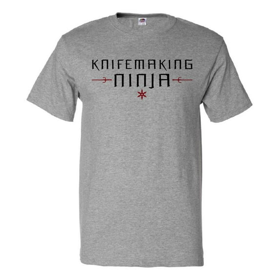 Knifemaking Ninja T shirt Funny Tee Gift