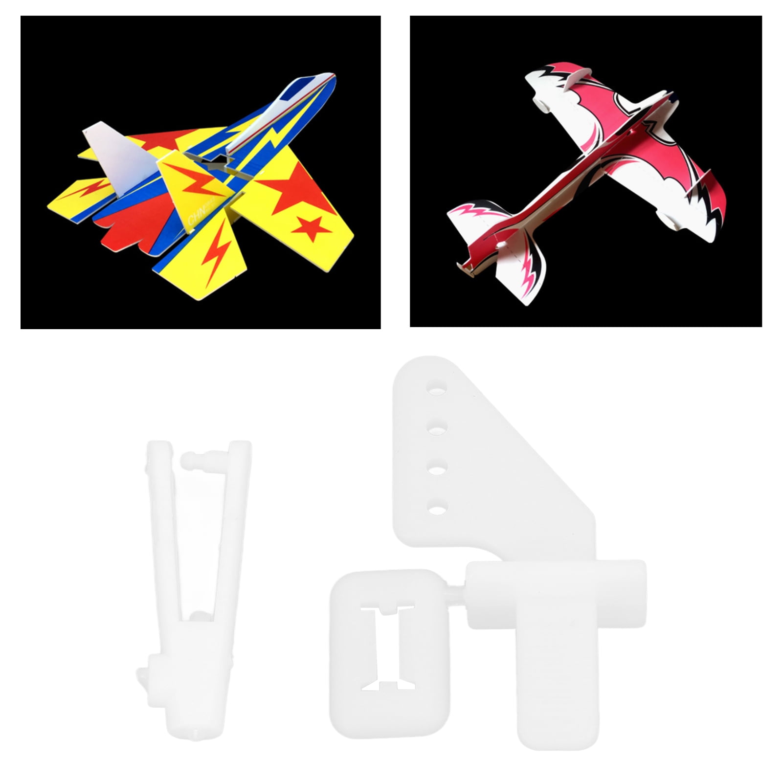 Knifun 4 Hole Control Horns For RC Airplane,Control Horns And Clevis