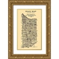 thumbnail image 1 of Knight 12x18 Gold Ornate Wood Framed with Double Matting Museum Art Print Titled - Lake Indiana - Knight 1906, 1 of 4