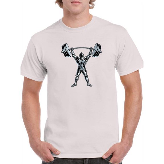 Knight Bodybuilder T-Shirt Men -Image by Shutterstock, Male 5X-Large