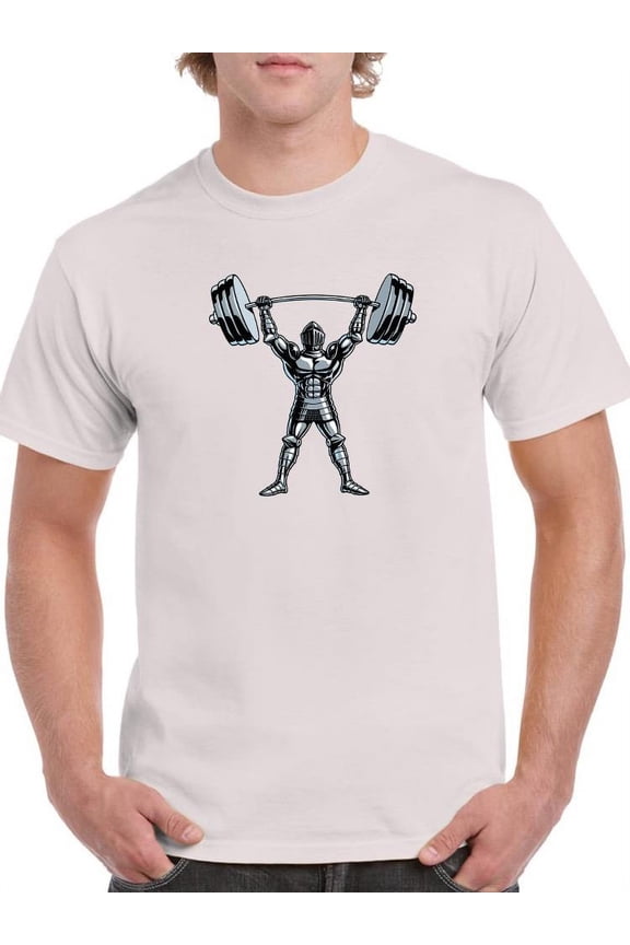 Knight Bodybuilder T-Shirt Men -Image by Shutterstock, Male Small
