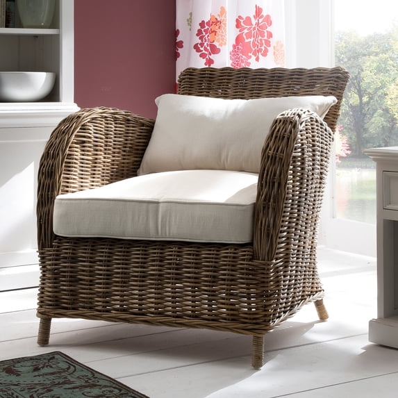 Novasolo Home Decorative Knight Chair - Natural