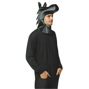 Rasta Imposta Knight Chess Piece Mask Costume, Men and Women, Adult One Size, 1733