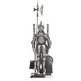 thumbnail image 1 of Knight Fireplace Tool Set, Pewter - 5 Piece, 1 of 1