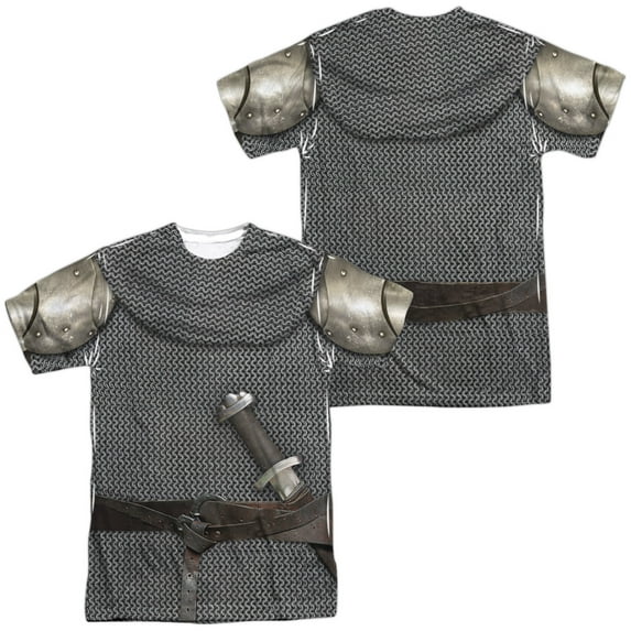 Knight (Front - Back Print) - Short Sleeve Shirt - X-Large