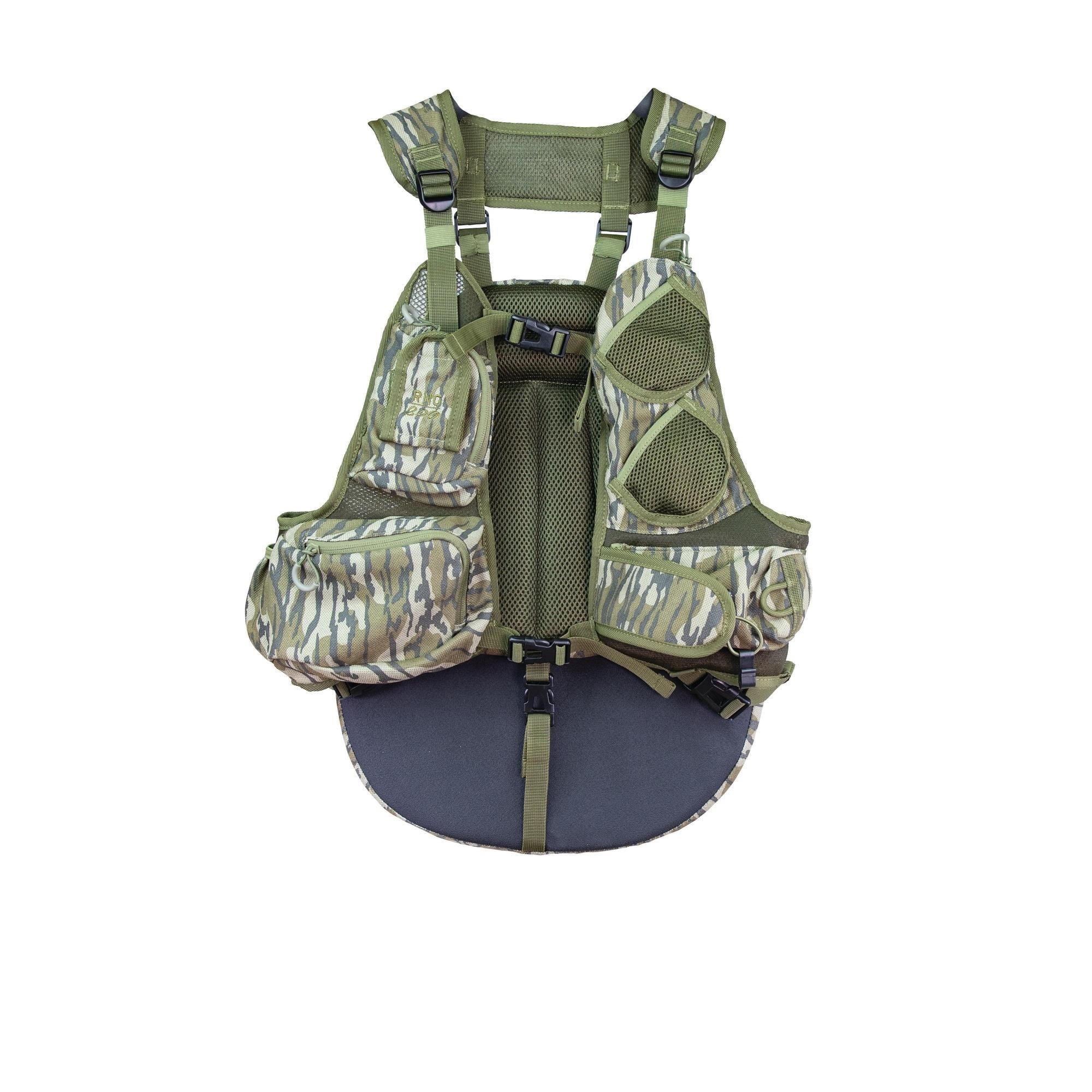 Knight & Hale Run N' Gun 200 Turkey Hunting Vest - Mossy Oak Original Bottomland