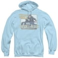 thumbnail image 1 of Knight Rider Back Seat Adult Pullover Hoodie Sweatshirt Light Blue, 1 of 1