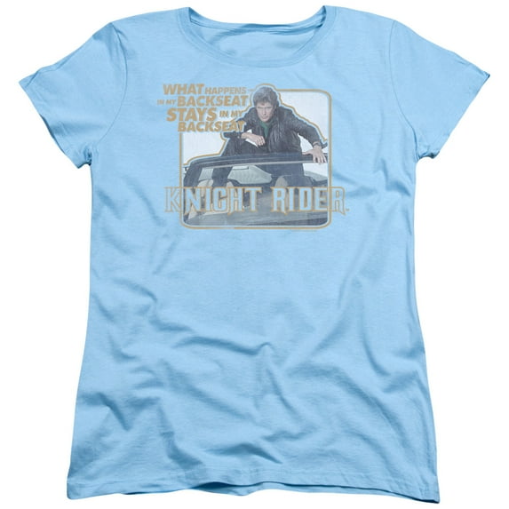 Knight Rider - Back Seat - Women's Short Sleeve Shirt - Medium
