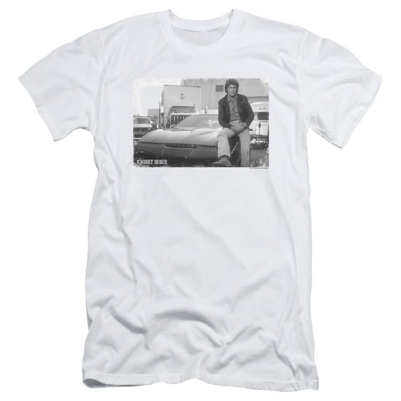 Knight Rider Black Knight Mens Slim Fit Shirt