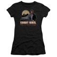 thumbnail image 1 of Knight Rider Full Moon Junior Women's T-Shirt Sheer Black, 1 of 2