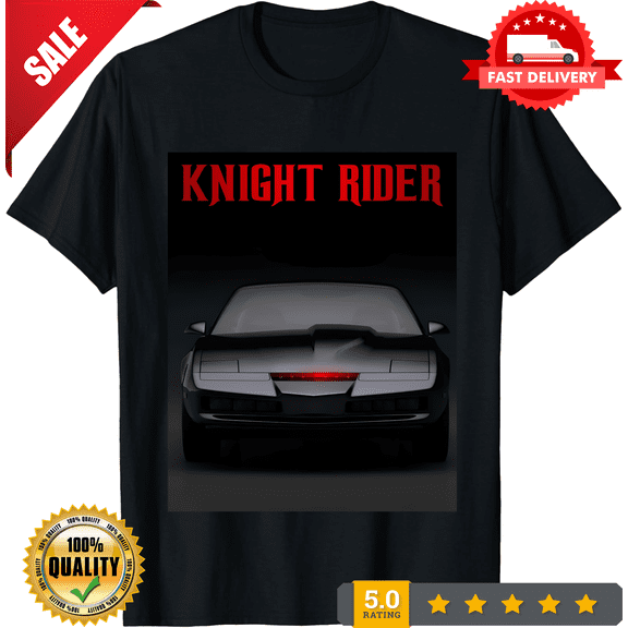 Knight Rider Graphic T Shirt Retro Tv Unisex Heavy Cotton Tee 1, LIMITED EDITION-TH75048