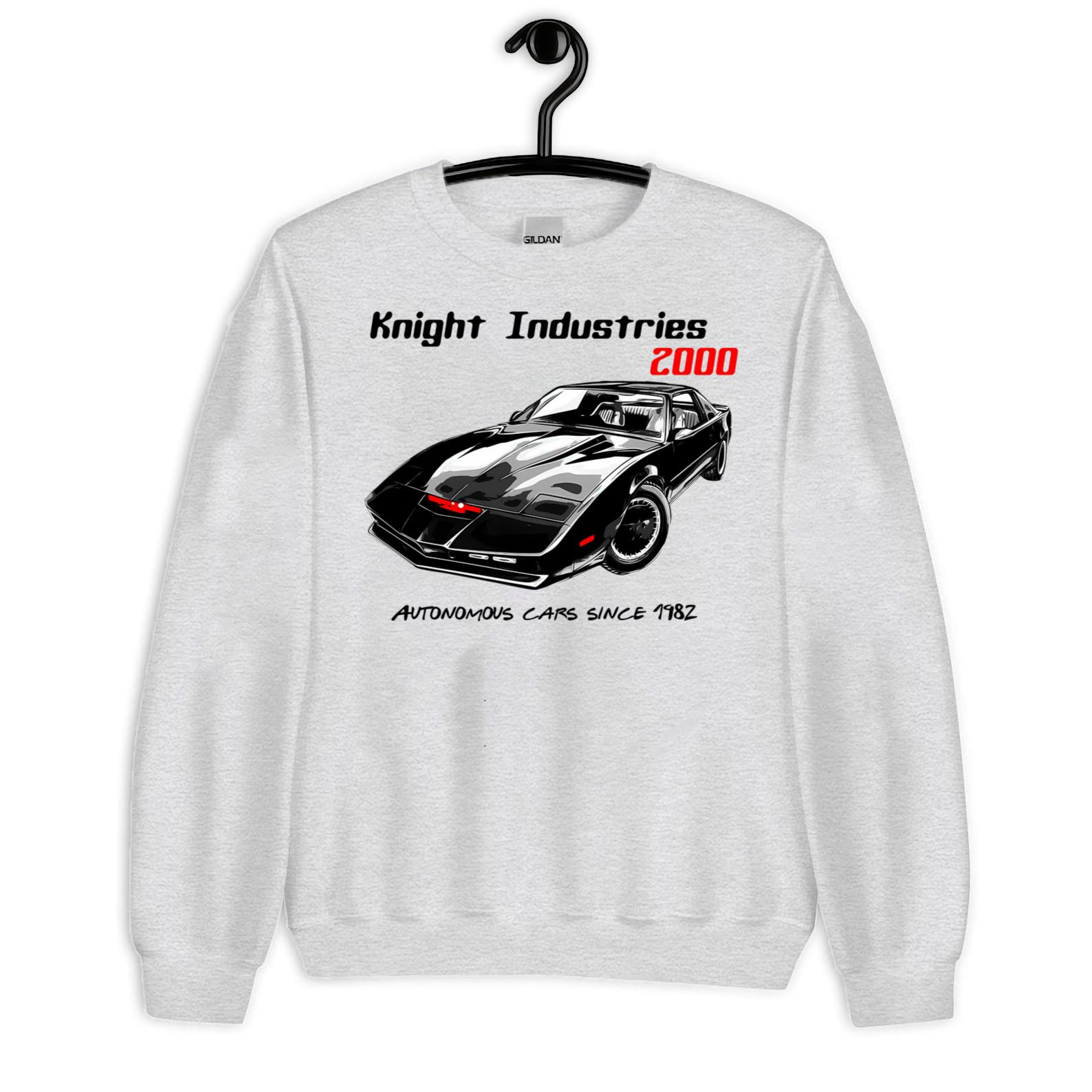 T-Shirt Donna Knight Rider – Michael Knight Glow Gialla – Merch Ufficiale