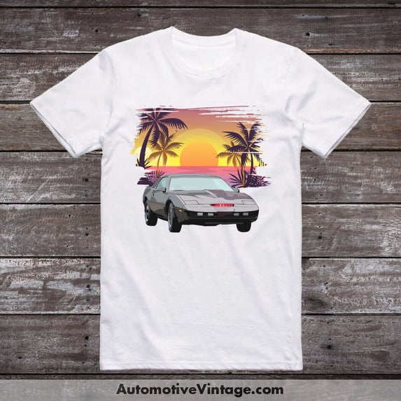Knight Rider KITT Famous Car T-shirt