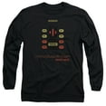 thumbnail image 1 of Knight Rider Men's  Kitt Consol Long Sleeve Black, 1 of 2