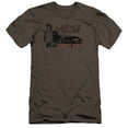 thumbnail image 1 of Knight Rider Ladies Knight Premium Adult Slim Fit 30/1 T-Shirt Charcoal, 1 of 1