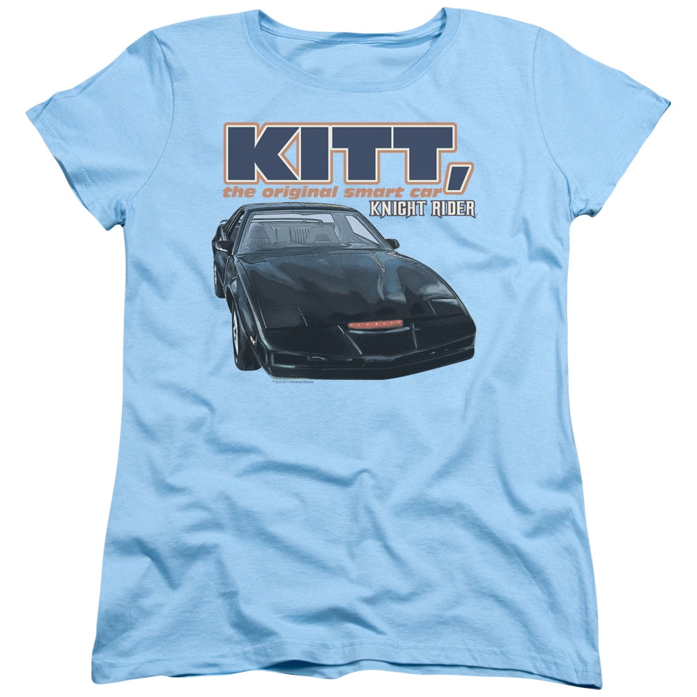 Knight Rider Original Smart Car Womens Short Sleeve Shirt - Walmart.com