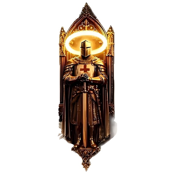 Knight Shaped Wall Sconce Bedroom Decorative Lamp Hotel Staircase Corridors Decoration Light for Bathroom Bedroom Lighting