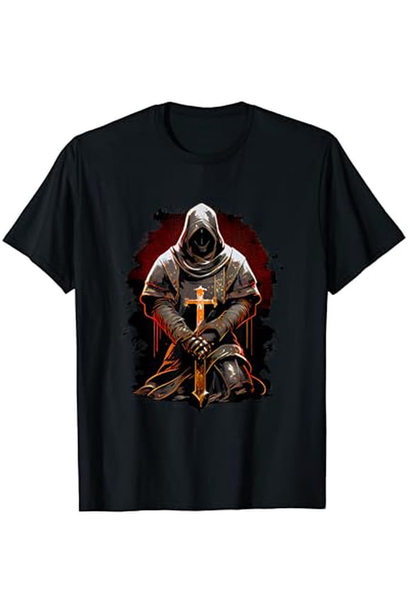 Knight Templar Christian Warrior Of God Crusader Gift T-Shirt