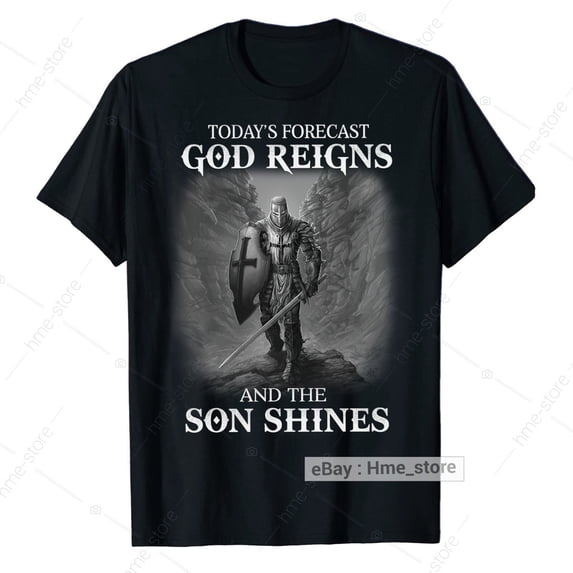 Knight Templar Warrior Of God Reigns The Son Shines Crusader Christian ...