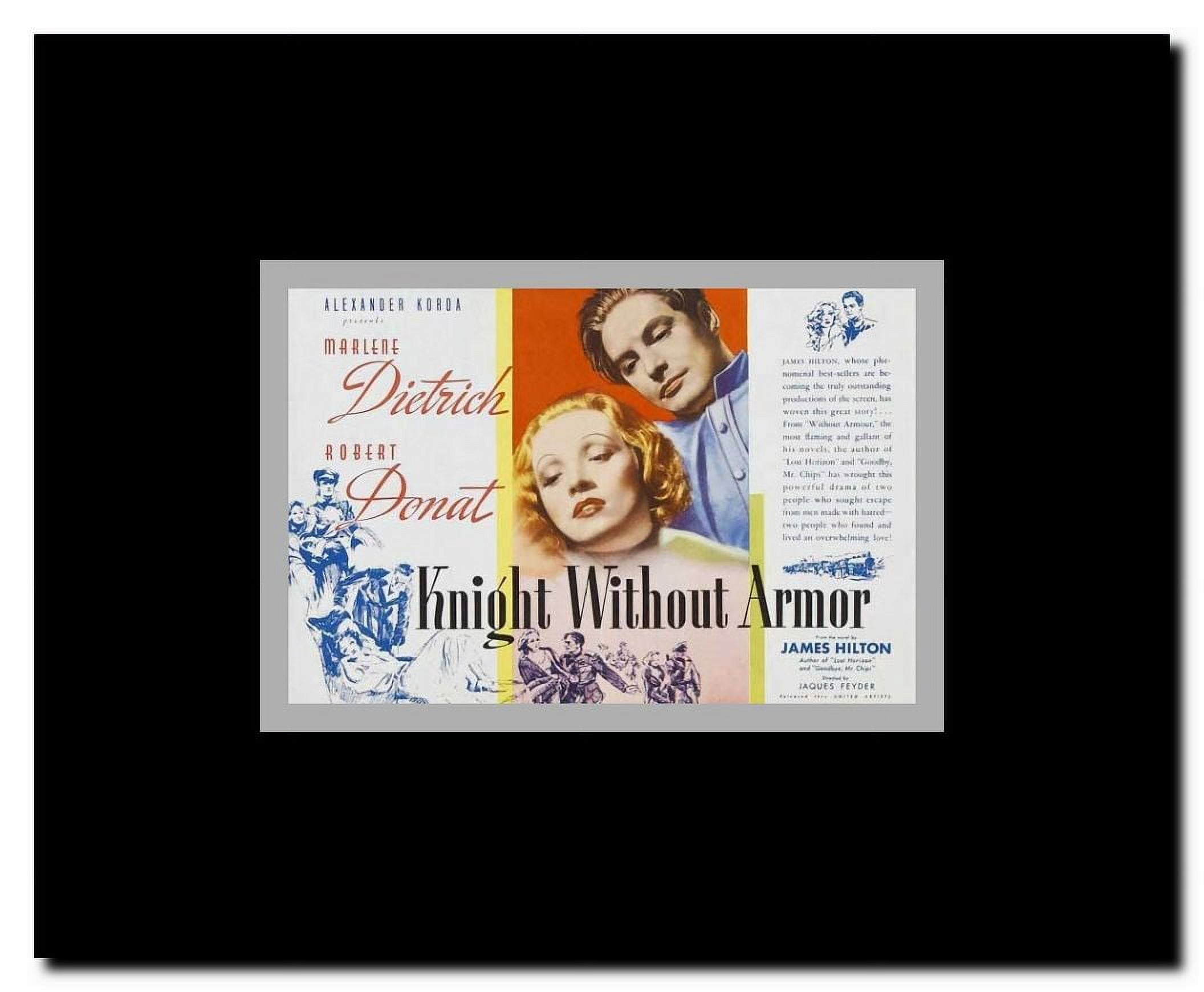 Knight Without Armor Framed Movie Poster