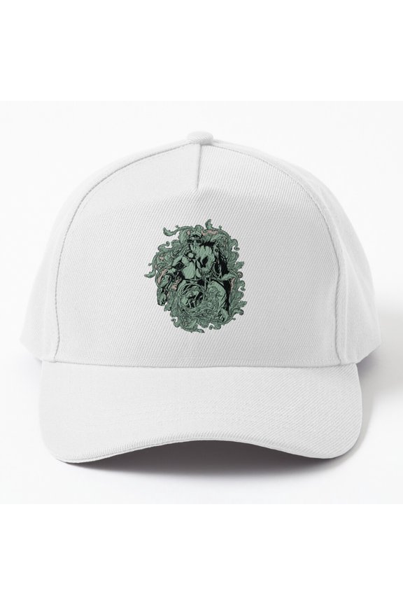 Knight in Armor Baseball Hat, Medieval Warrior Character Graphic Design, Classic Cap