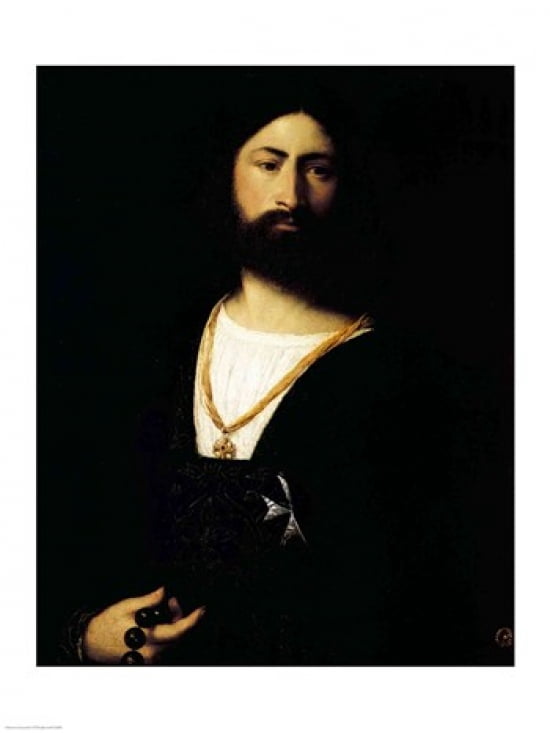 Knight of the Order of Malta Canvas Art - Titian (18 x 24)