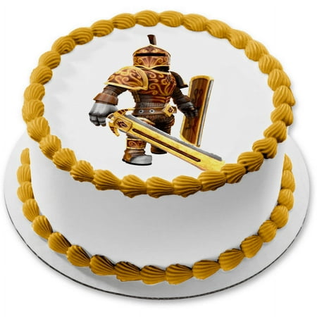 Knight of the Sacred Flame Edible Cake Topper Image ABPID01610 8 in Round