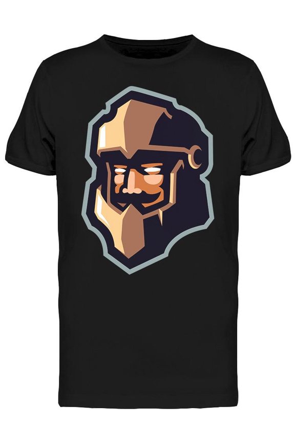 Knight's Head Mascot  T-Shirt Men -Image by Shutterstock, Male Small