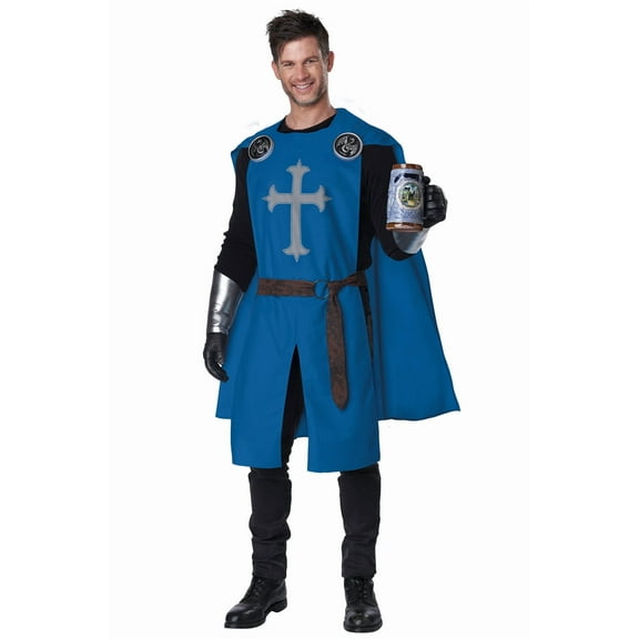 Knight's Surcoat Adult Costume (Blue)