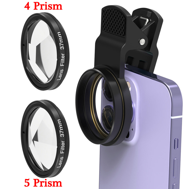 KnightX 37mm Clip Prism ND2 1000 CPL variable Neutral Density Fisheye