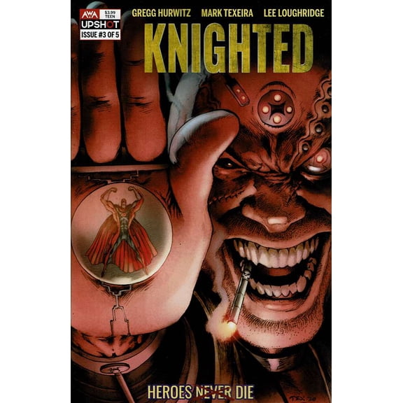 Knighted #3 VF ; AWA Comic Book