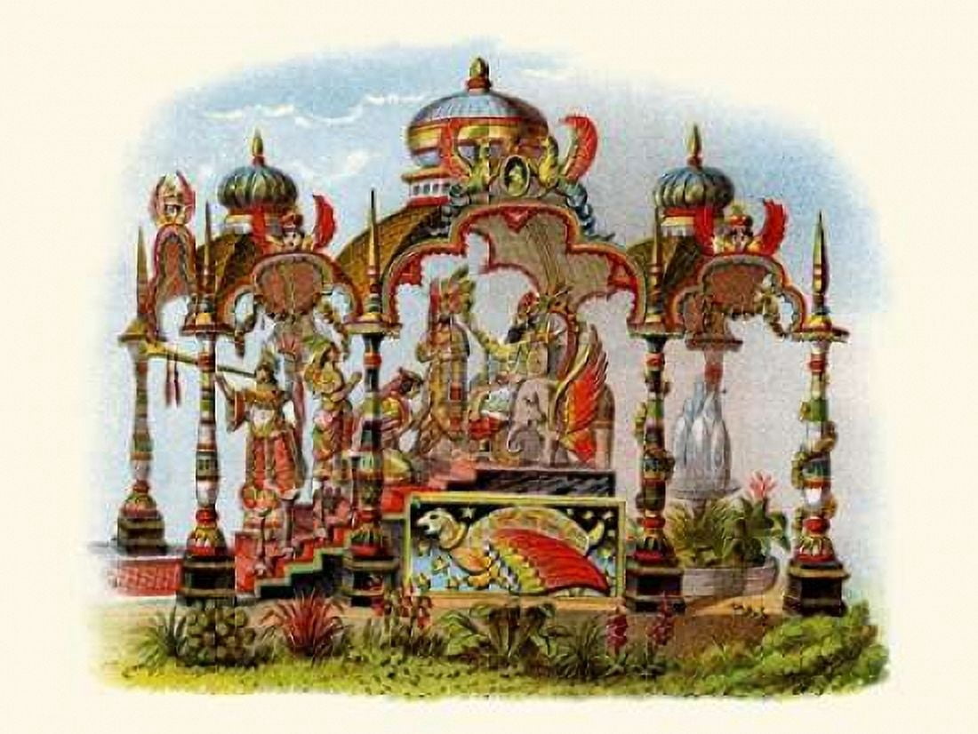 Knighthood - Mardi Gras Parade Float Design Canvas Art - Unknown (18 x 24)