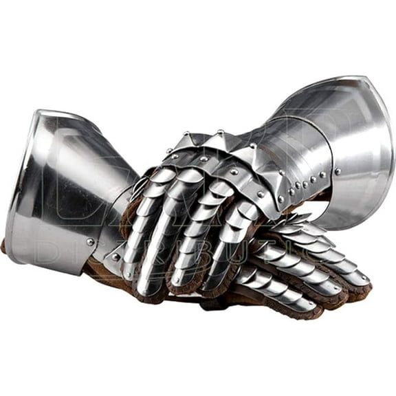Knightly Medieval Gauntlets Steel Armour