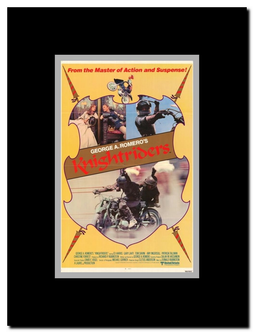 Knightriders Framed Movie Poster