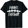 thumbnail image 1 of Knights Football School Spirit Team Mascot Game Night T-Shirt, 1 of 4