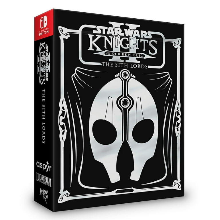 Knights Of The Old Republic Ii The Sith Lords Premium Edition Limited Run Games 158 For Nintendo Switch