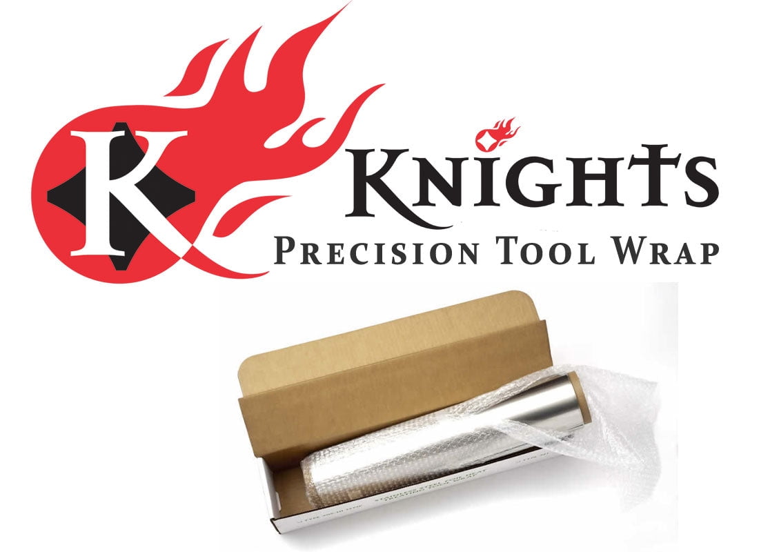 Knights Precision Tool Wrap 100' Type 321 Stainless Steel Tool Wrap 100' x 20" x .002 Foil Wrap