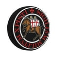Knights Templar Cross Spare Tire Cover for Grand Cherokee Christian