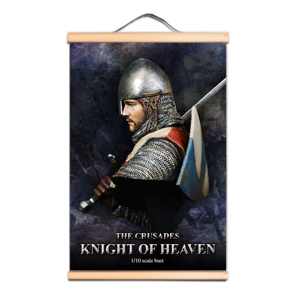 Knights Templar Wall Hanging Flag Vintage Crusades Armor Warrior Wall ...