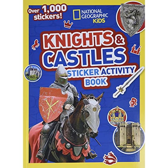 Pre-Owned National Geographic Kids Knights and Castles Sticker Activity Book (Paperback) 1426336659 9781426336652