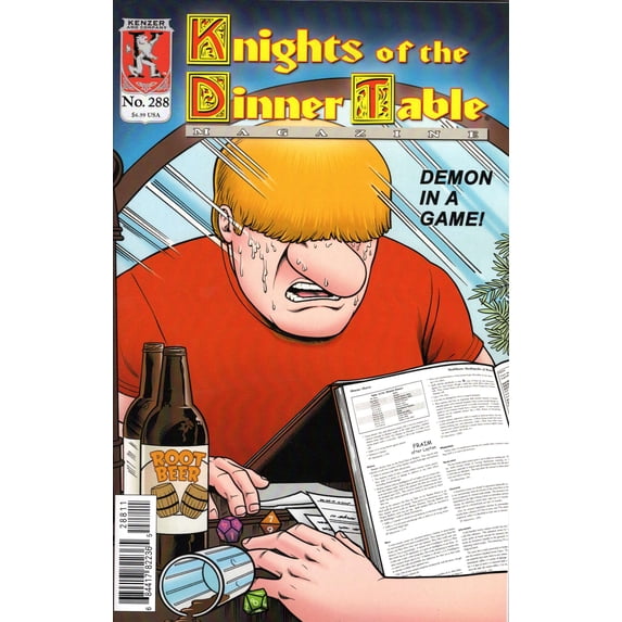 Knights of the Dinner Table #288 VF ; Kenzer and Company Comic Book