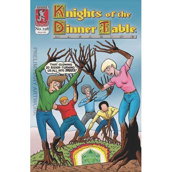 Knights of the Dinner Table #298 VF ; Kenzer and Company Comic Book